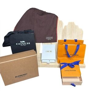 Lux/Designer Gift Box Bundle – Louis Vuitton Dior Coach Burberry 6 items